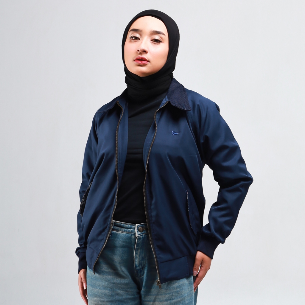 Nookly Jaket Harrington Wanita Outerwear Wanita