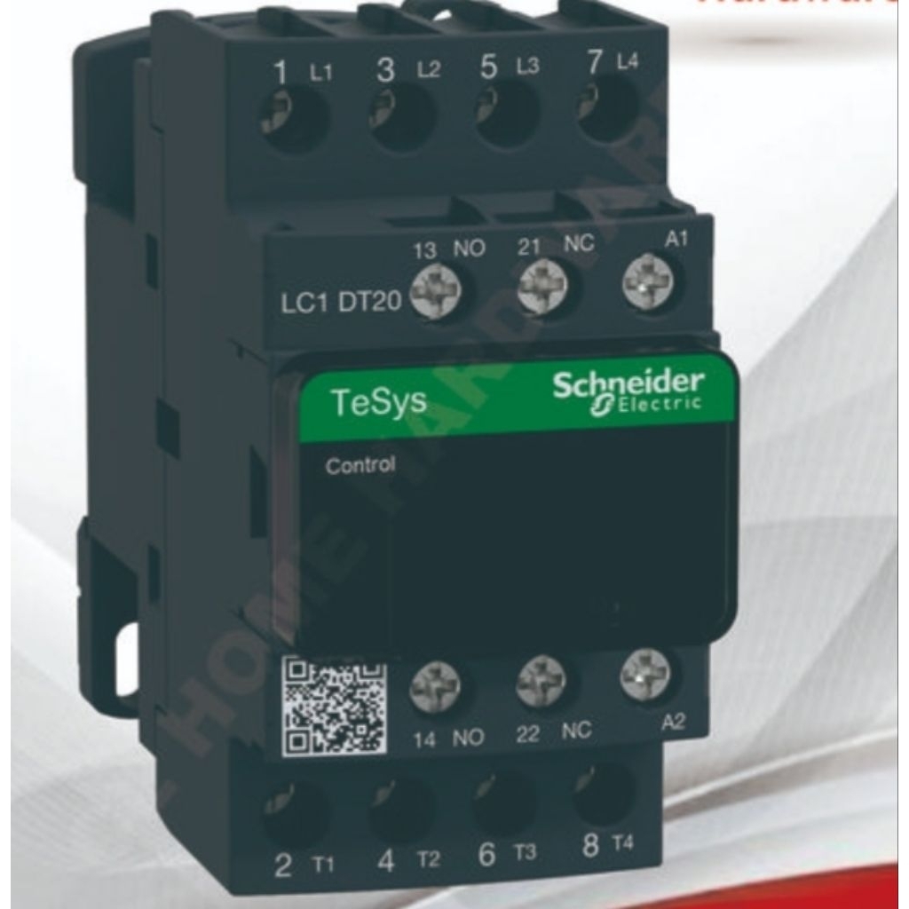 Contactor Kontaktor Schneider 4P LC1DT20 M7 220VAC Kontaktor 4 POLE