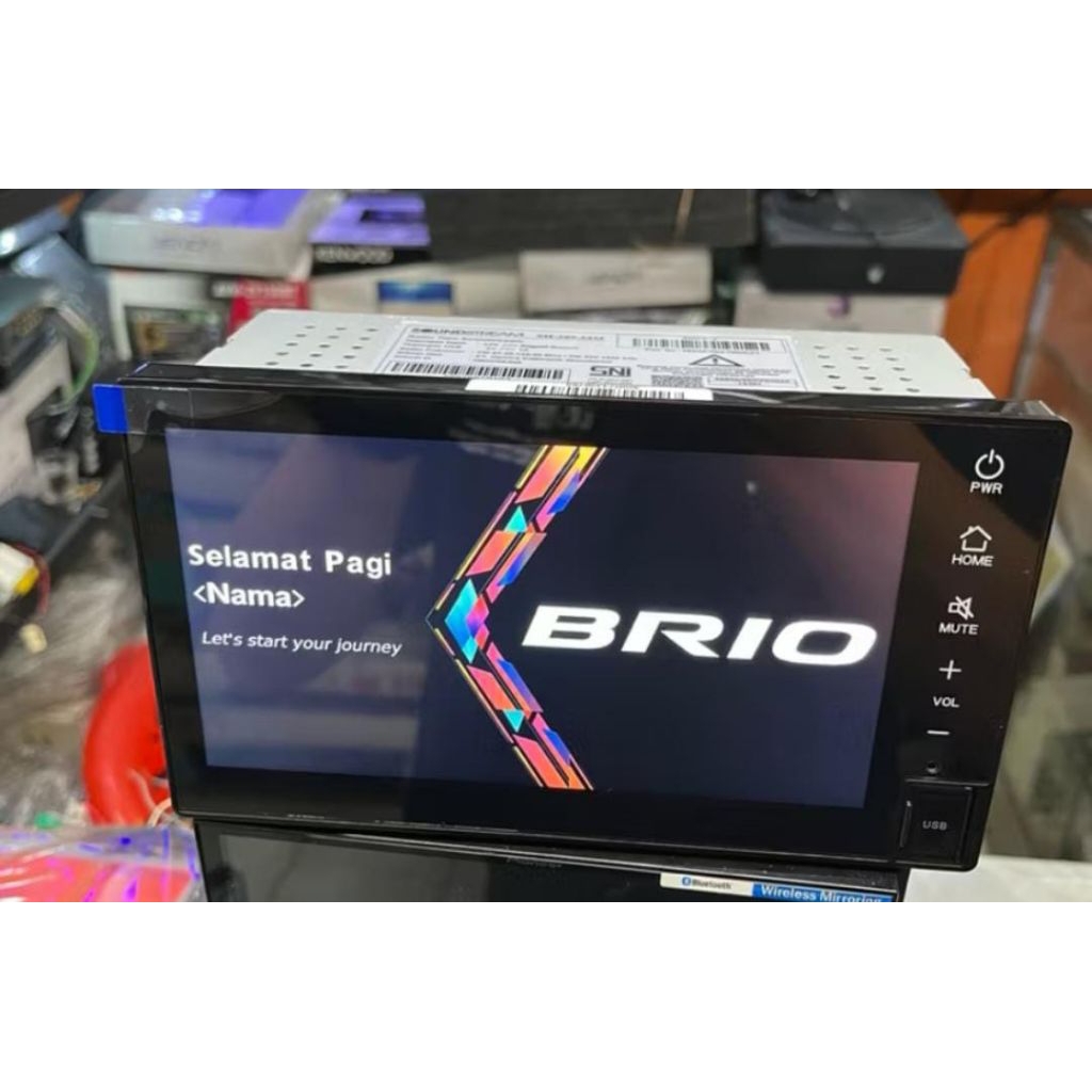 head unit new Brio original 2025