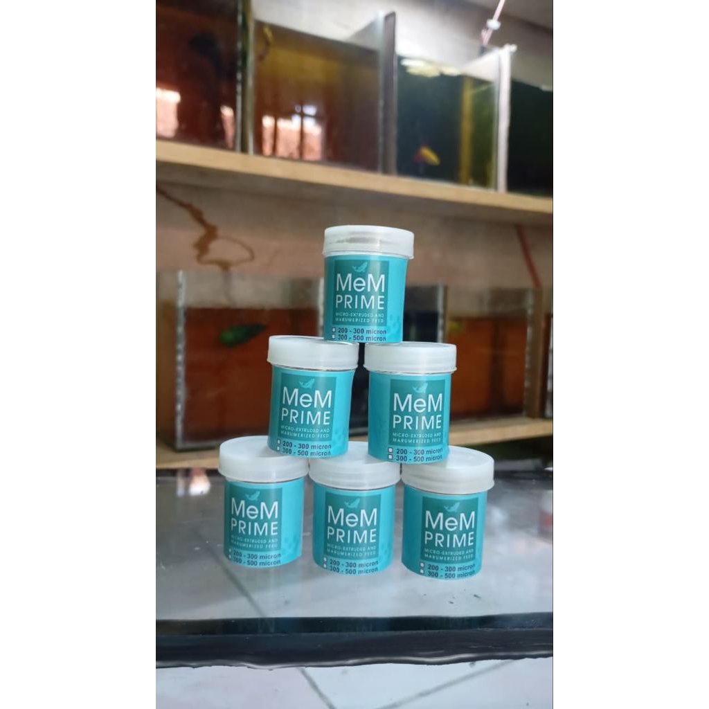 pakan ikan mem prem 200-300 10gr