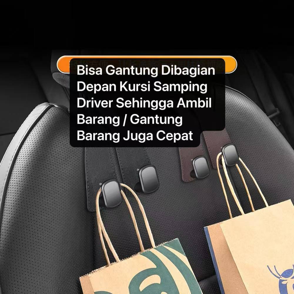 AM-100 Hanger Kursi Mobil Buat Gantung Barang Dibelakang Kursi Mobil Kait Kursi Mobil Bisa Jadikan H