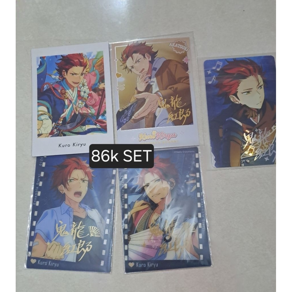 SET kuro kiryu pashot v5, polaroid cn, clear card cc remi cn, pc cn music