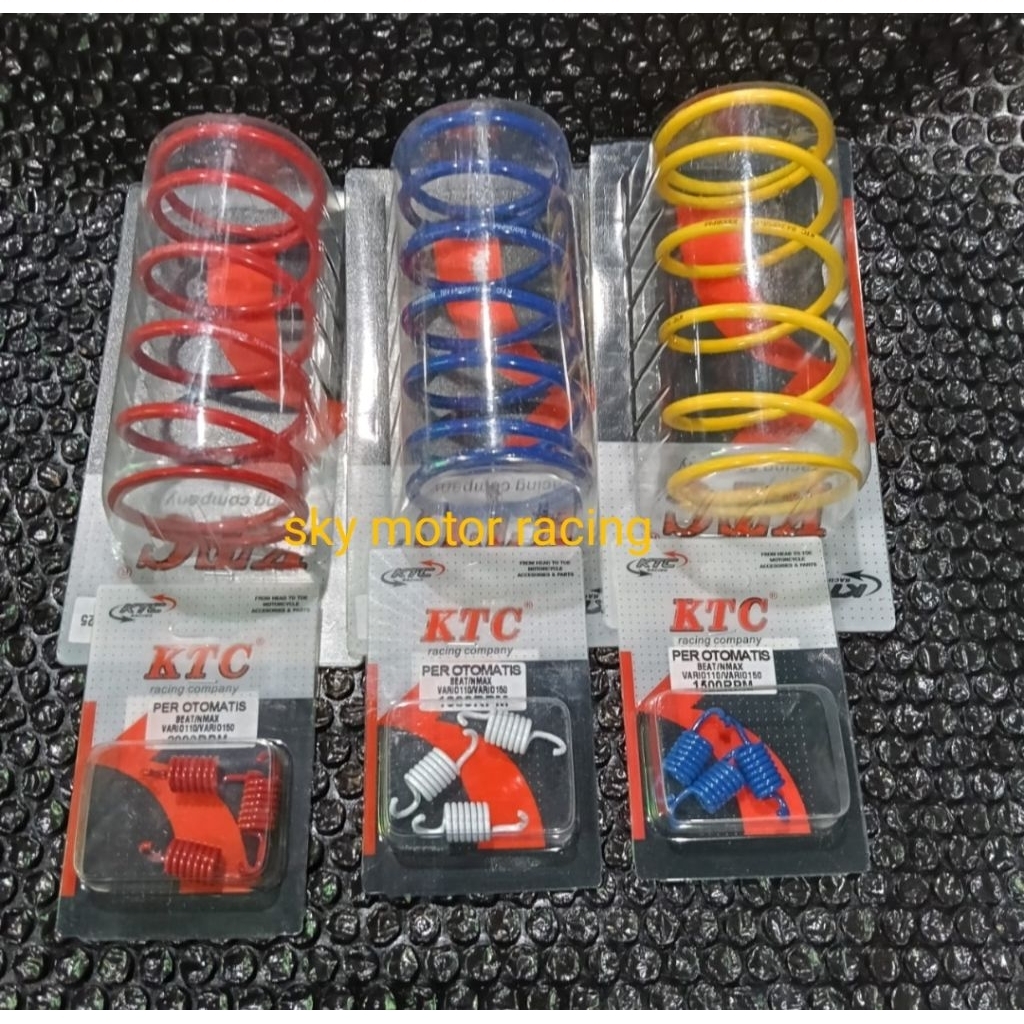 Paketan kirian  Per cvt ktc racing  plus per sentri ktc  racing 1000rpm/1500rpm/2000rpm beat fi beat