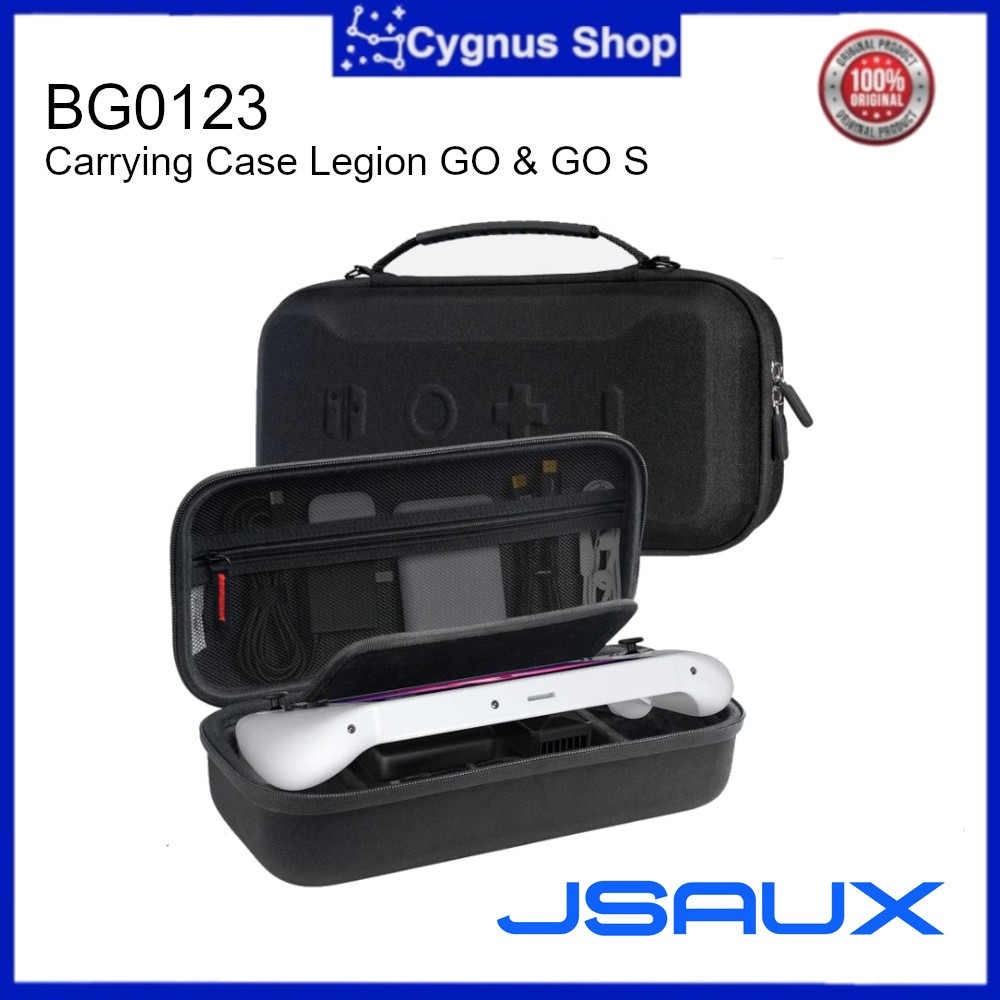 JSAUX BG0123 Mega Carrying Case Storage Bag Protective Accessories Untuk Handheld Legion GO / Legion