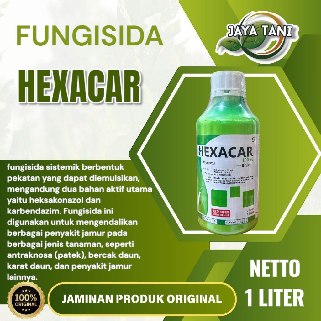 Fungisida sistemik HEXACAR 100SC - 1Liter