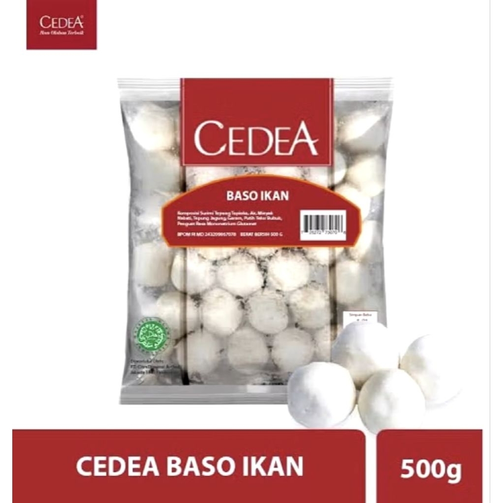 

Cedea Bakso Ikan 500g enak