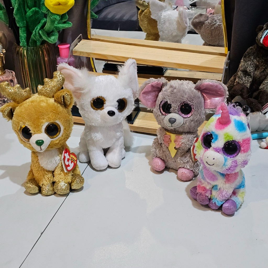 [ TY_1 ] Boneka PL Hewan Lucu TY Mata Cantik