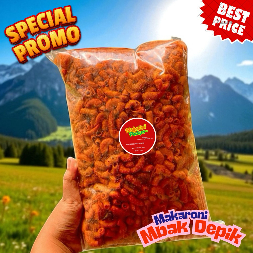 

Makaroni Pedas Ini Bisa Bikin Mantan Balik! 250g Asli Surabaya