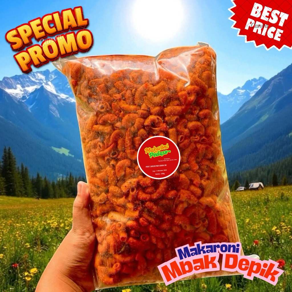 

250g Makaroni Surabaya – Pedesnya Bikin Nangis Bahagia!