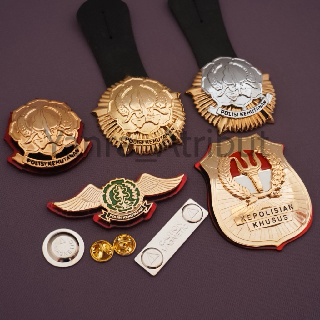 Pin Polhut / Wing Polhut / Tanjab Polhut Polisi Kehutanan Kewenangan Polhut