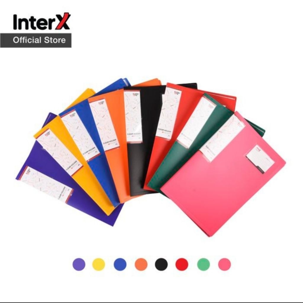 

clear holder 40 pocket folio folder one/dokumen Keeper/display album