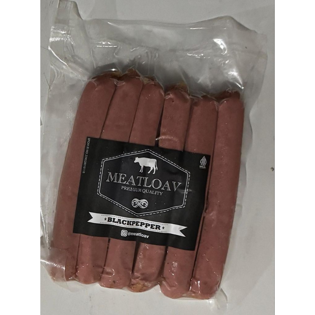 

Meatloav Sosis Sapi Premium - Rasa Lada Hitam / Blackpepper
