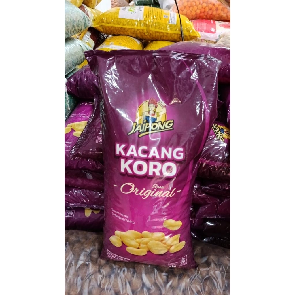 

Kacang Koro Rasa Original Merk Jaipong Repackaged, Kacang Koro Original Kemasan Repackaged