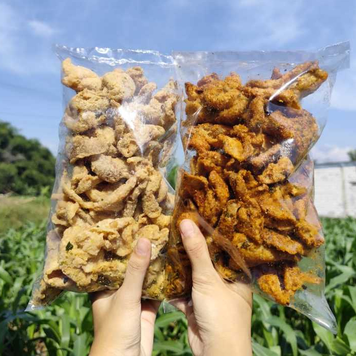 

KRIPIK KULIT AYAM CRISPY PEDAS & ORI DAUN JERUK SEDAP RENYAH TERMURAH