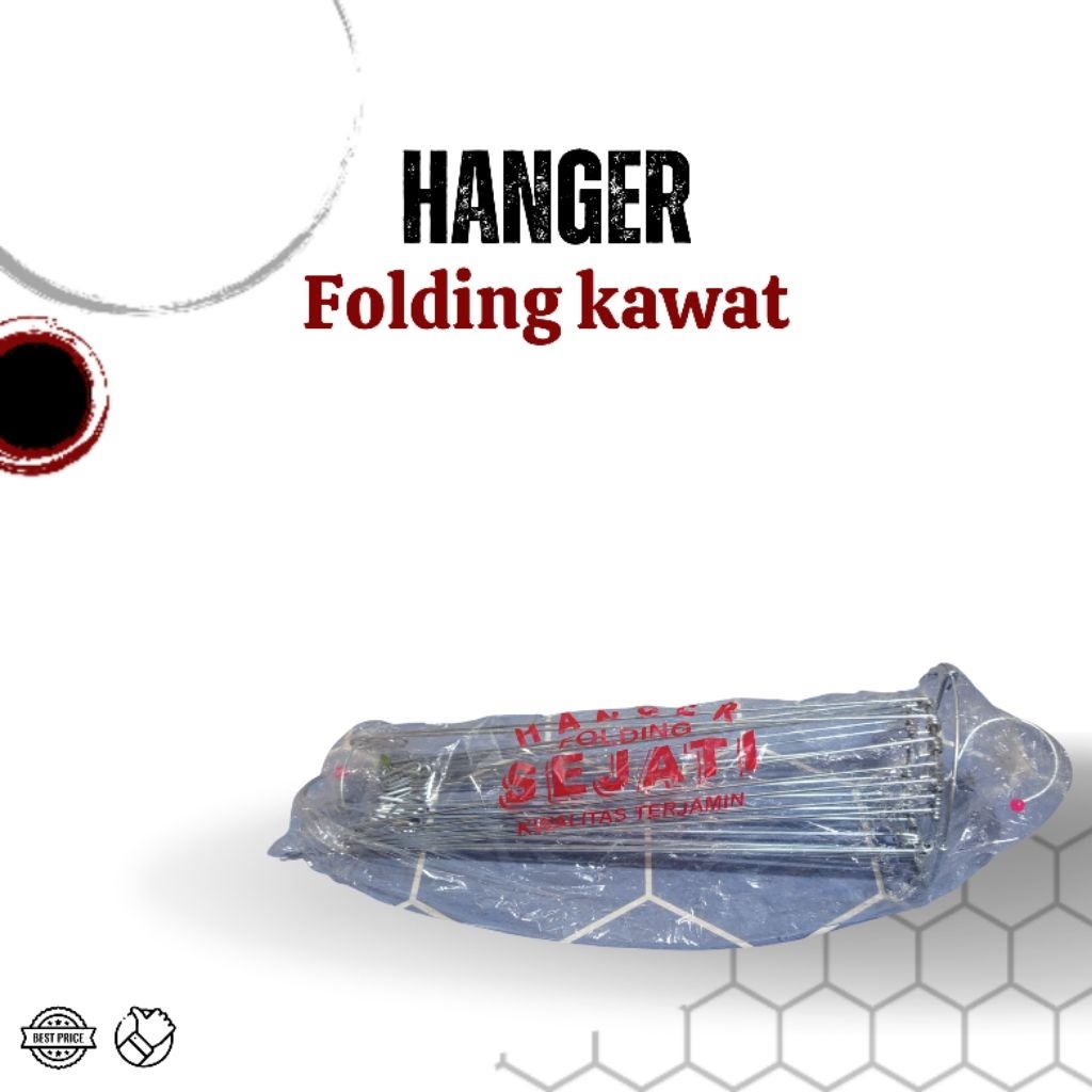 Hanger foalding bayi kawat - foalding hanger kawat - hanger bayi kawat