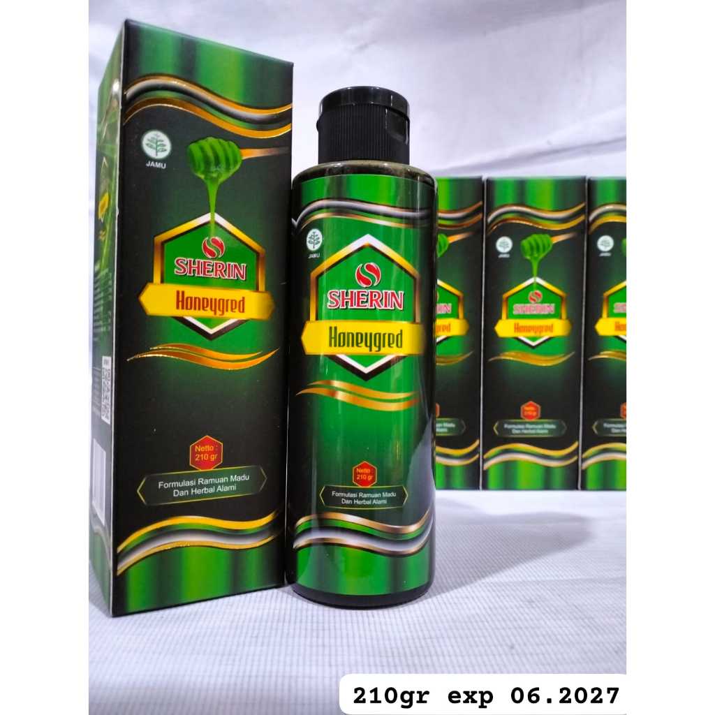 

Sherin honeygred madu hijau mecca 210 exp 06.2027