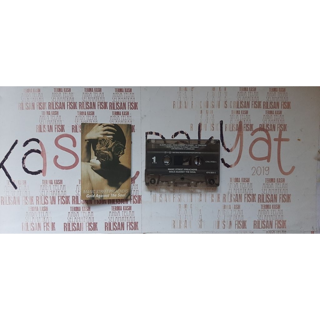 Kaset Pita Manic Street Preachers Gold Against The Soul