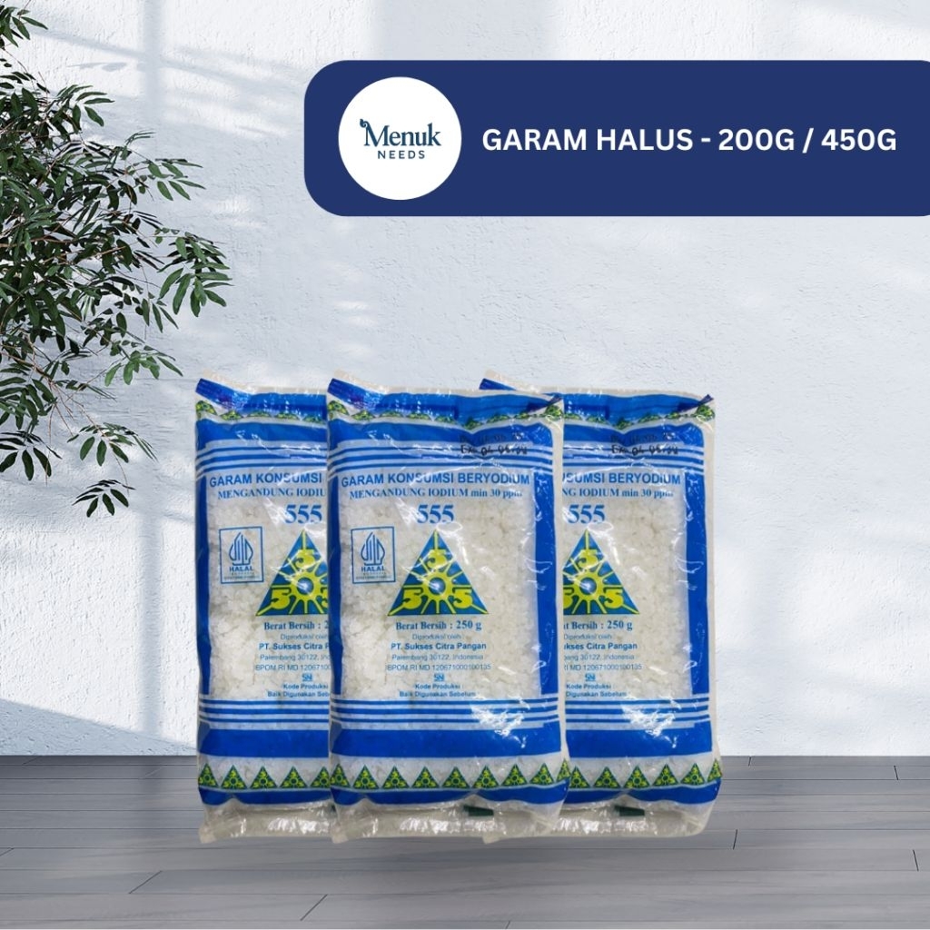

Garam Halus - 200g / 450g
