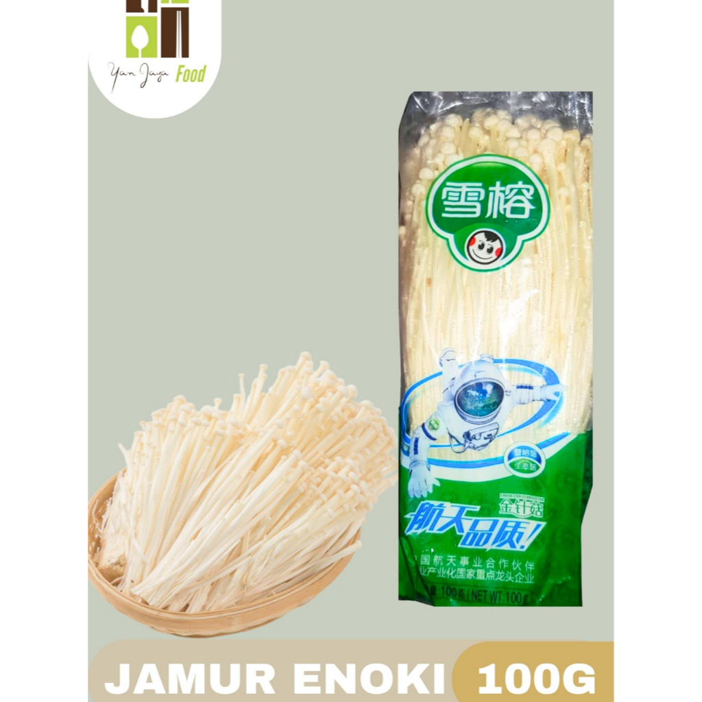 

Jamur Enoki / Enoki Mushroom/ Fresh / Premium/ Import Kemasan 100g 1PCS
