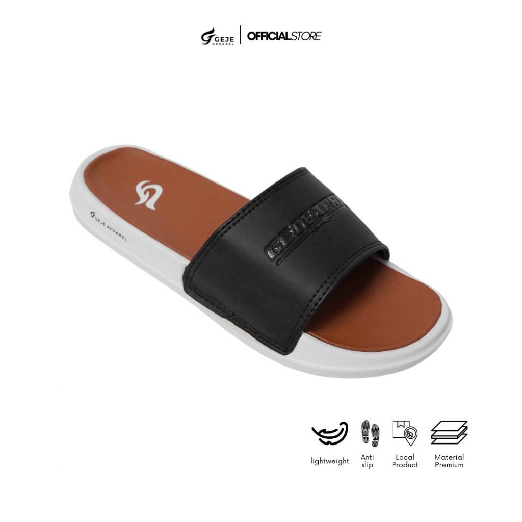 Geje Apparel Sandal Slop Slide Pria Wanita Garve