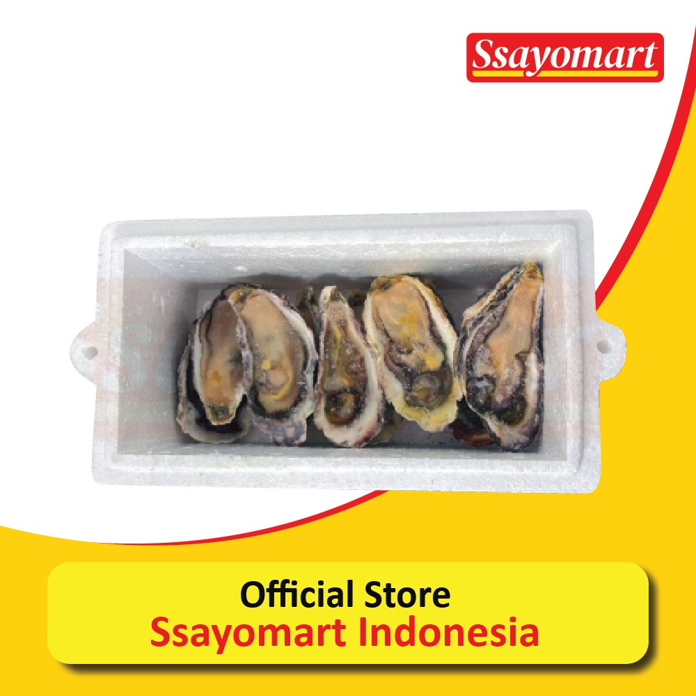 

[OYSTER] HALF SHELL/OYSTER SASHIMI GRADE (ISI 10PCS)