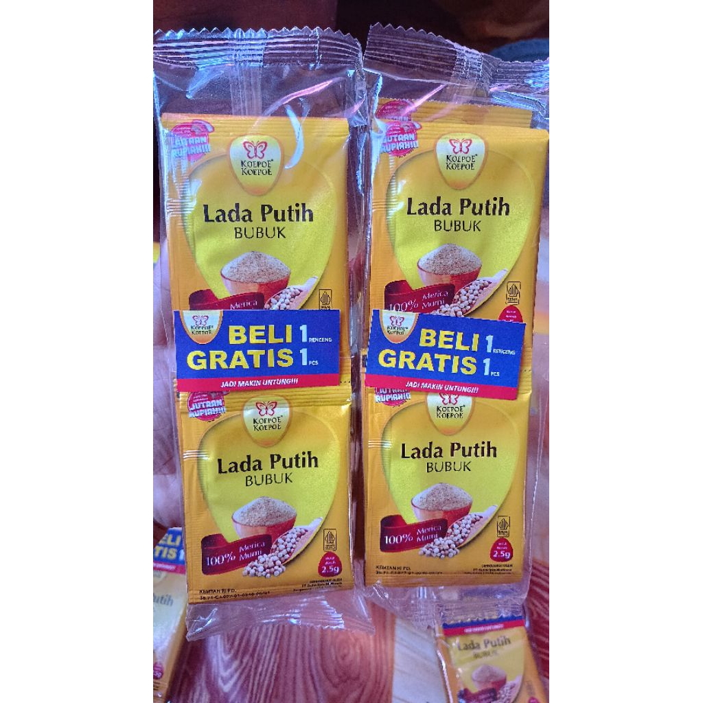 

lada sachet koepoe koepoe renteng isi 11pcs