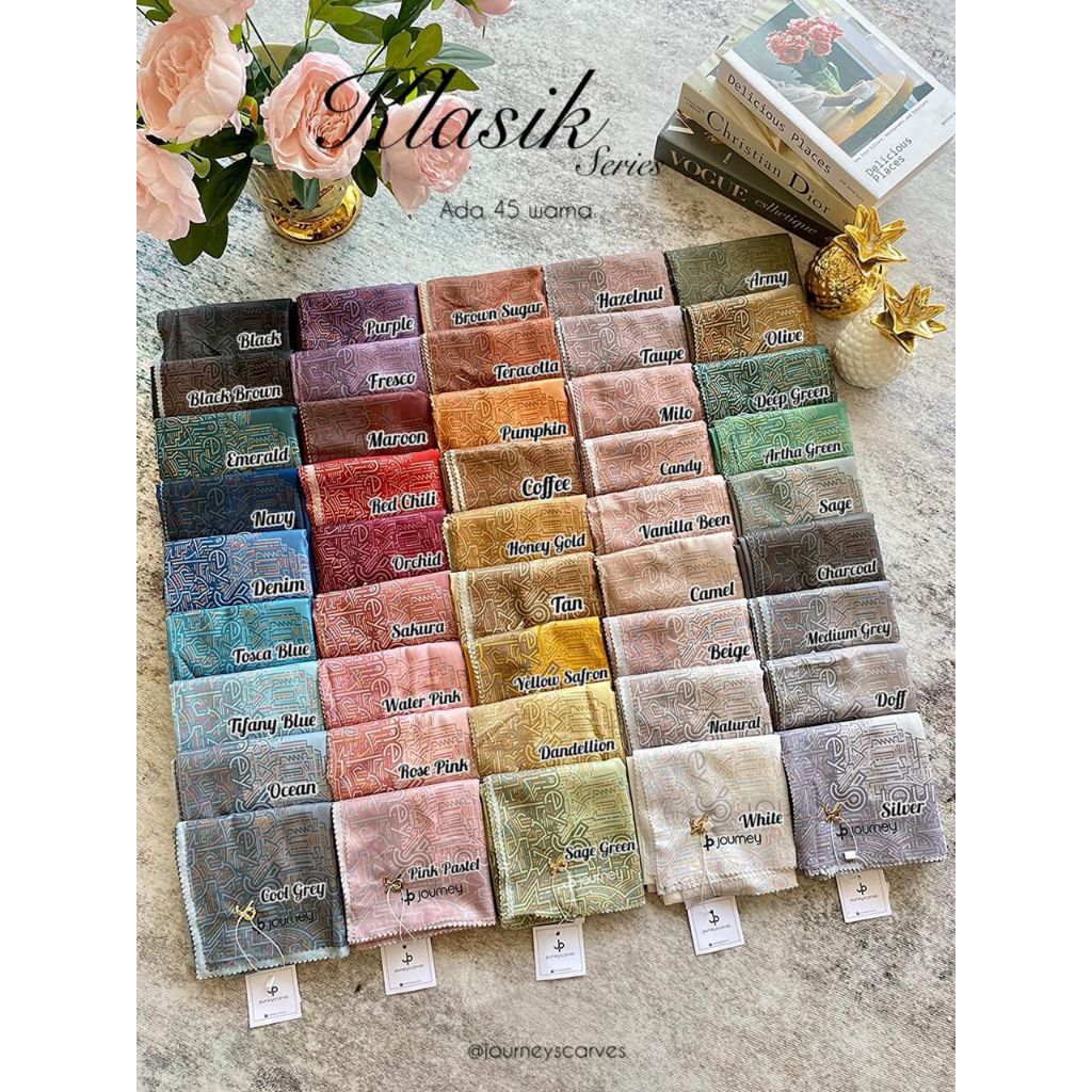 Journey Klasik Series Jilbab Voal Branded Original