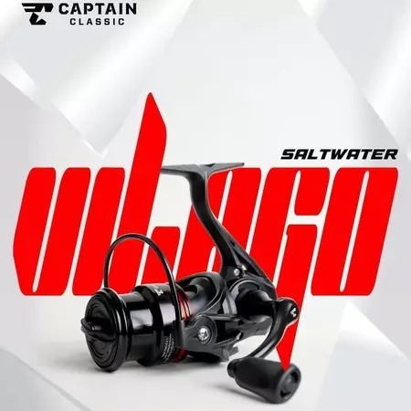 Reel Spinning Captain Vilago Spool dangkal