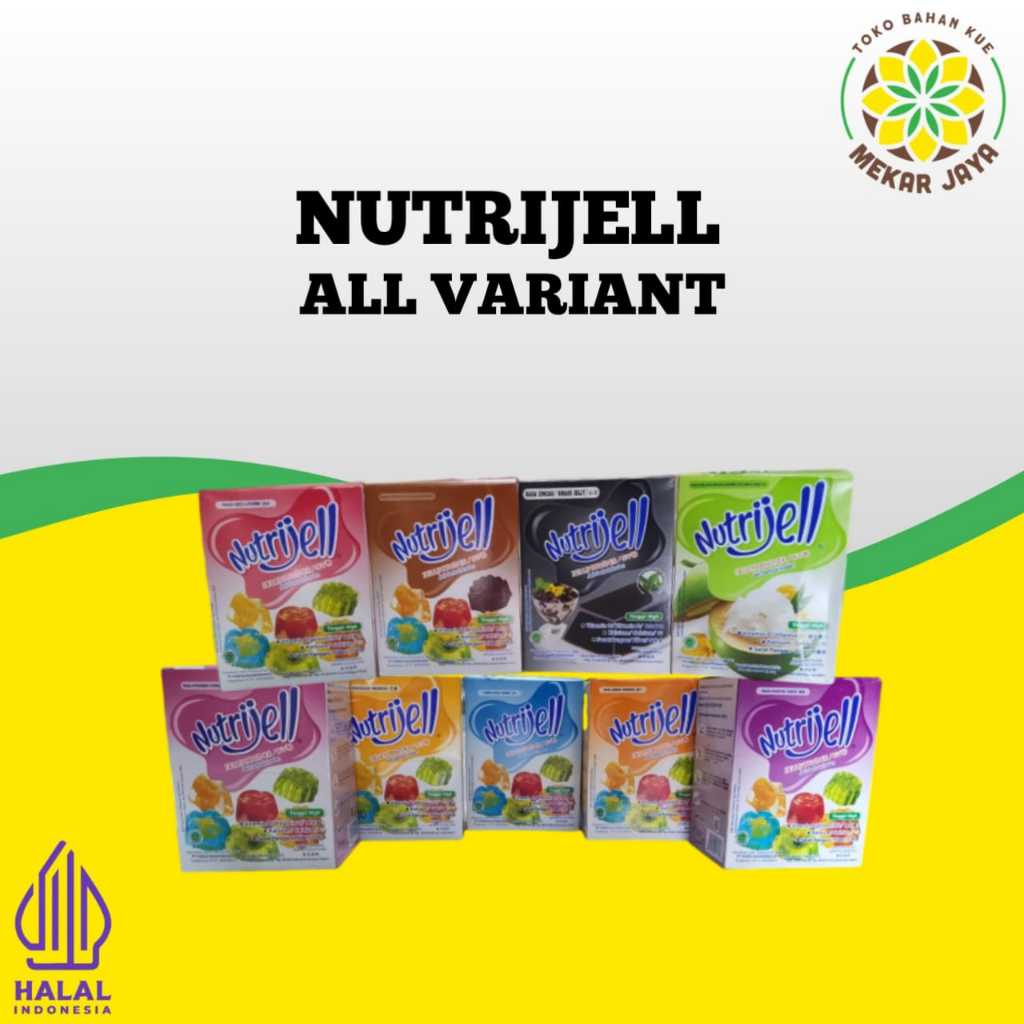 

NUTRIJEL AGAR AGAR 1SACHET/10GRAM Nutrijell