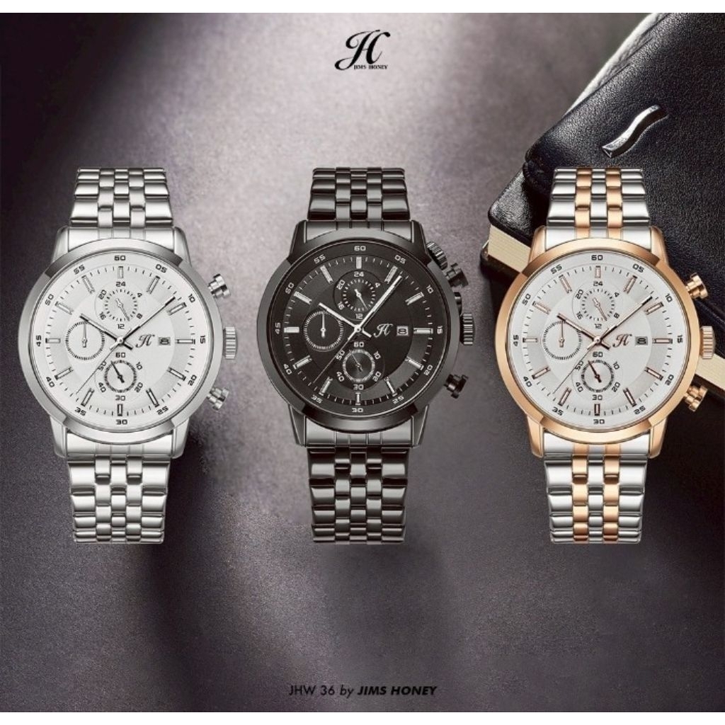 JIMS HONEY - JHW 36 - JAM TANGAN COWOK MODEL BARU BY JIMS HONEY