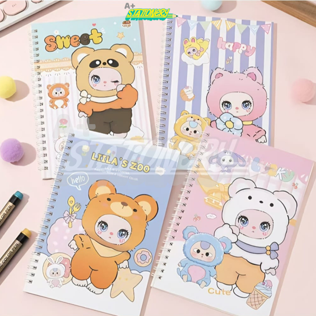 

[A+] Buku Tulis A5 Lucu | Notebook A5 Lucu | Buku Catatan ZXB Series