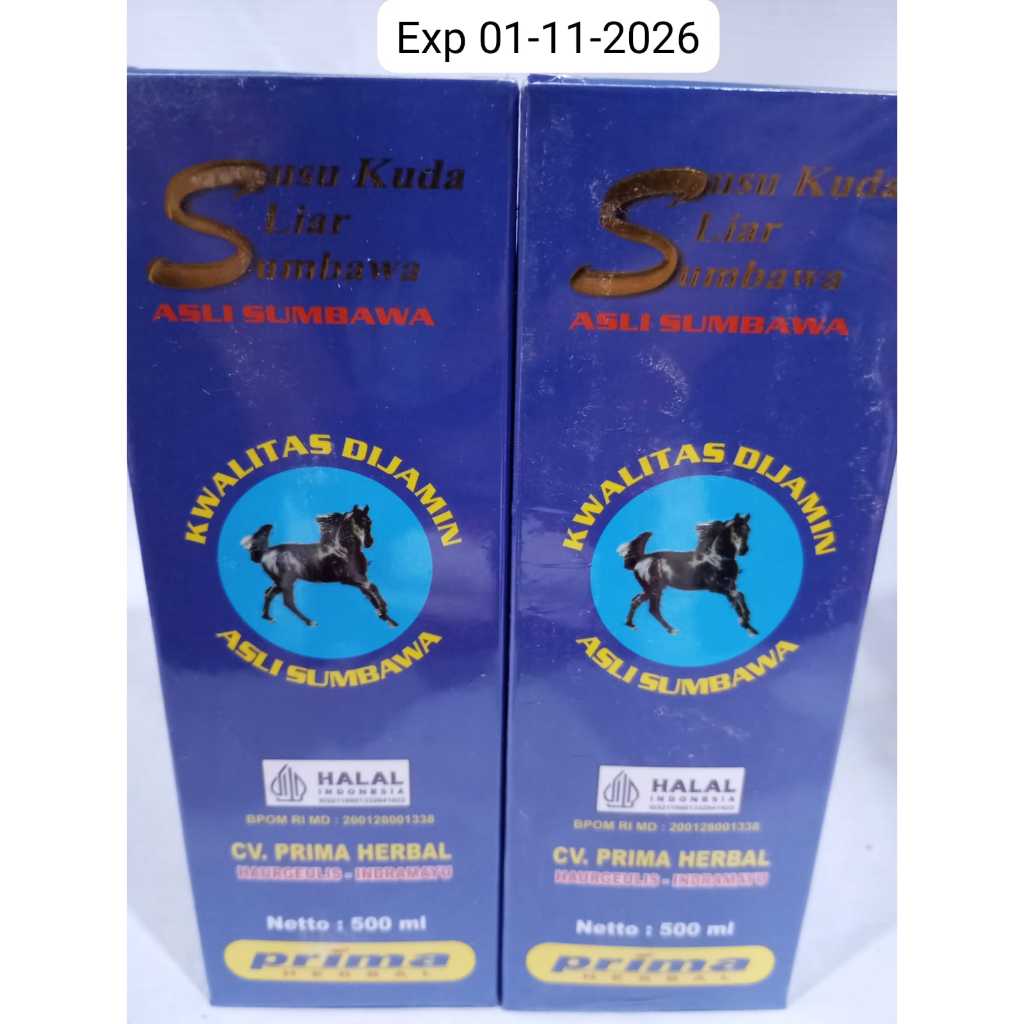 

SUSU KUDA LIAR SUMBAWA I SUMBAWA KUDA LIAR PRIMA 500 ML