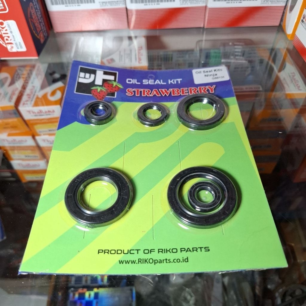 SEAL KIT SIL KOMPLIT SIL KRUK AS SIL SLAH SIL GIR KAWASAKI NINJA 150 NINJA R NINJA RR