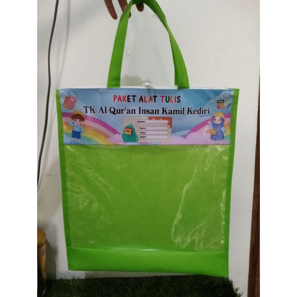 

Tas ultah/ Goodie bag Snack / Souvenir ulang tahun / Tas kemasan snack ultah 30 x 35