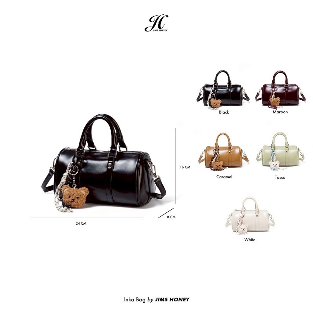 JIMS HONEY INKA BAG Tas Selempang Hand Bag Wanita Slingbag Cewek Jimshoney Trendy Elegan Kulit