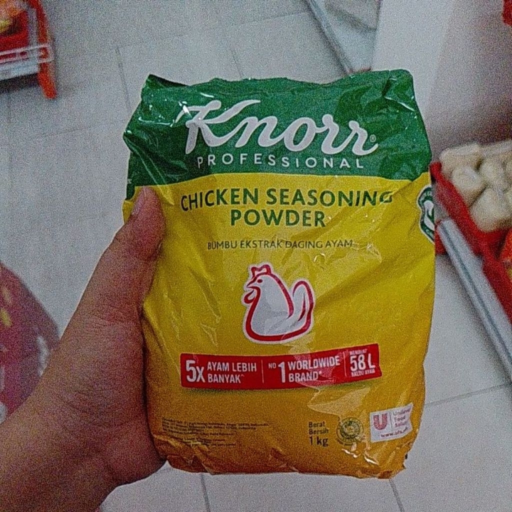 

Knorr kaldu ayam ekstrak bumbu msg ayam goreng marinasi 1kg