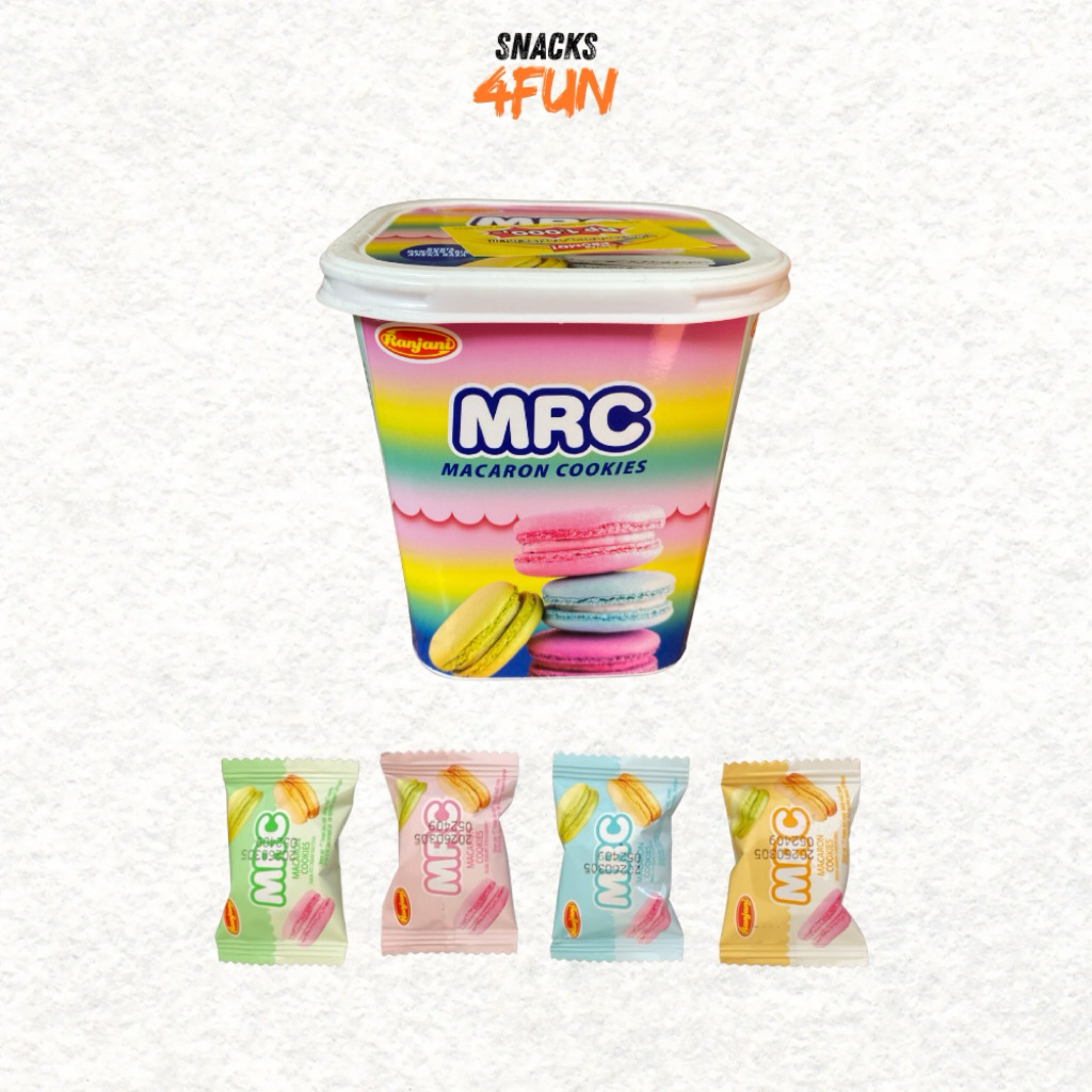 

Ranjani MRC Macaron Biskuit 1 toples isi 20pcs