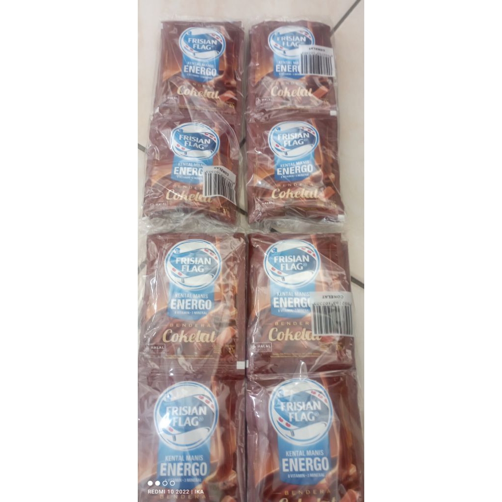 

frisian flag coklat 1renceng isi 6pcs
