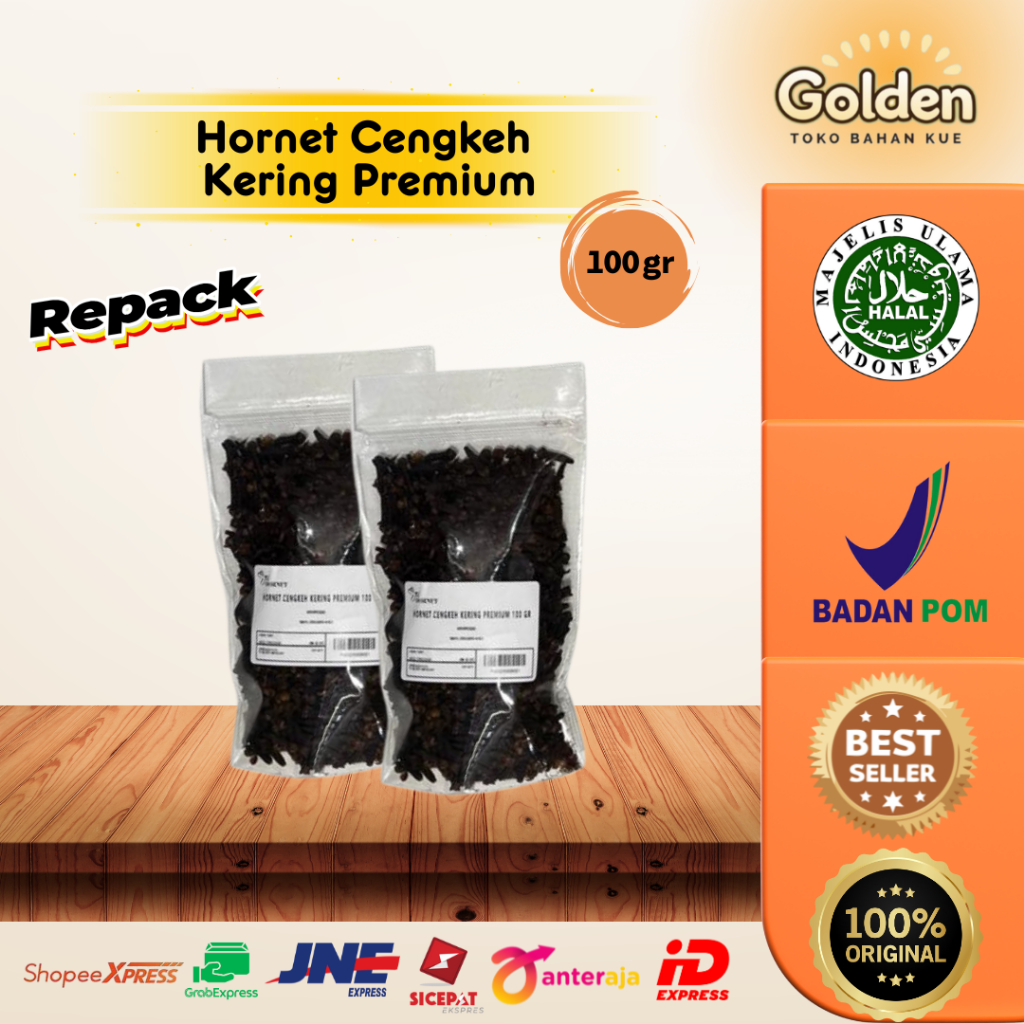 

Hornet Cengkeh Kering Premium 100gr