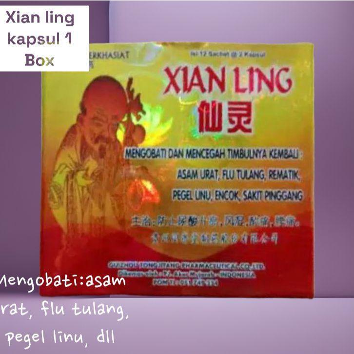 

peromoo !! xianlingkapsul 10sacher asli jami asam urat reumatik