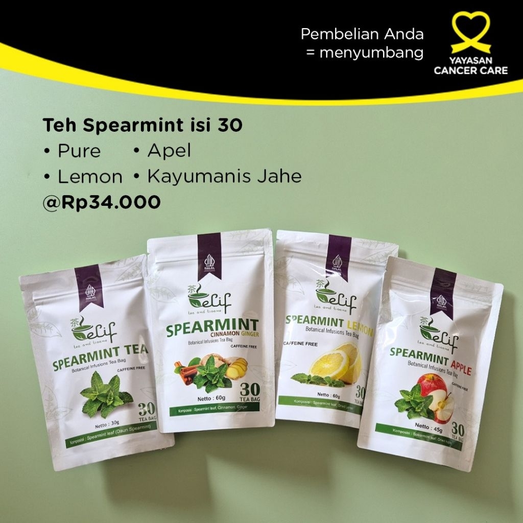 

Elif Tea and Tisane Teh Spearmint Teh Seduh Teh Herbal