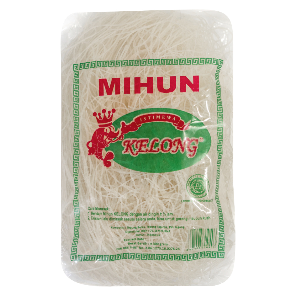 

Bihun Beras Kelong 300 gr - Bihun Beras Kelong 300 gr - Cocok untuk Bihun Kuah, Goreng, Thai, Vietnam, Chinese, Kampung