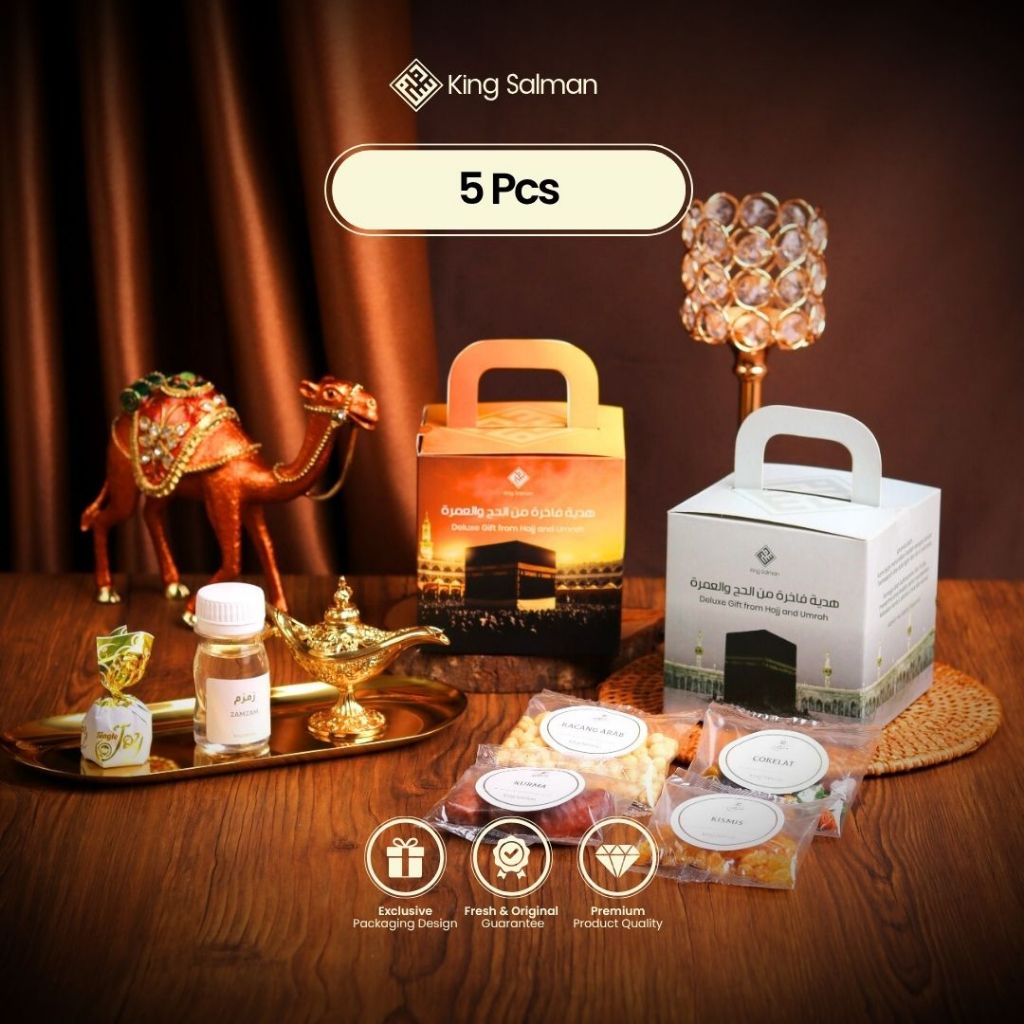 

King Salman - Oleh Oleh Haji & Umroh SHAFA 5 Pcs - Paket Sample