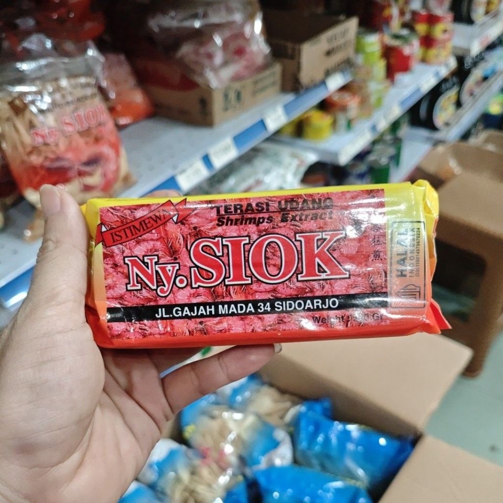

Trasi terasai udang mentah nya siok 200 gram