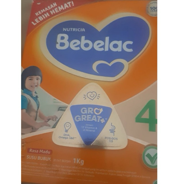 

Bebelac tahap 4 berat 1000 gram tanpa dus