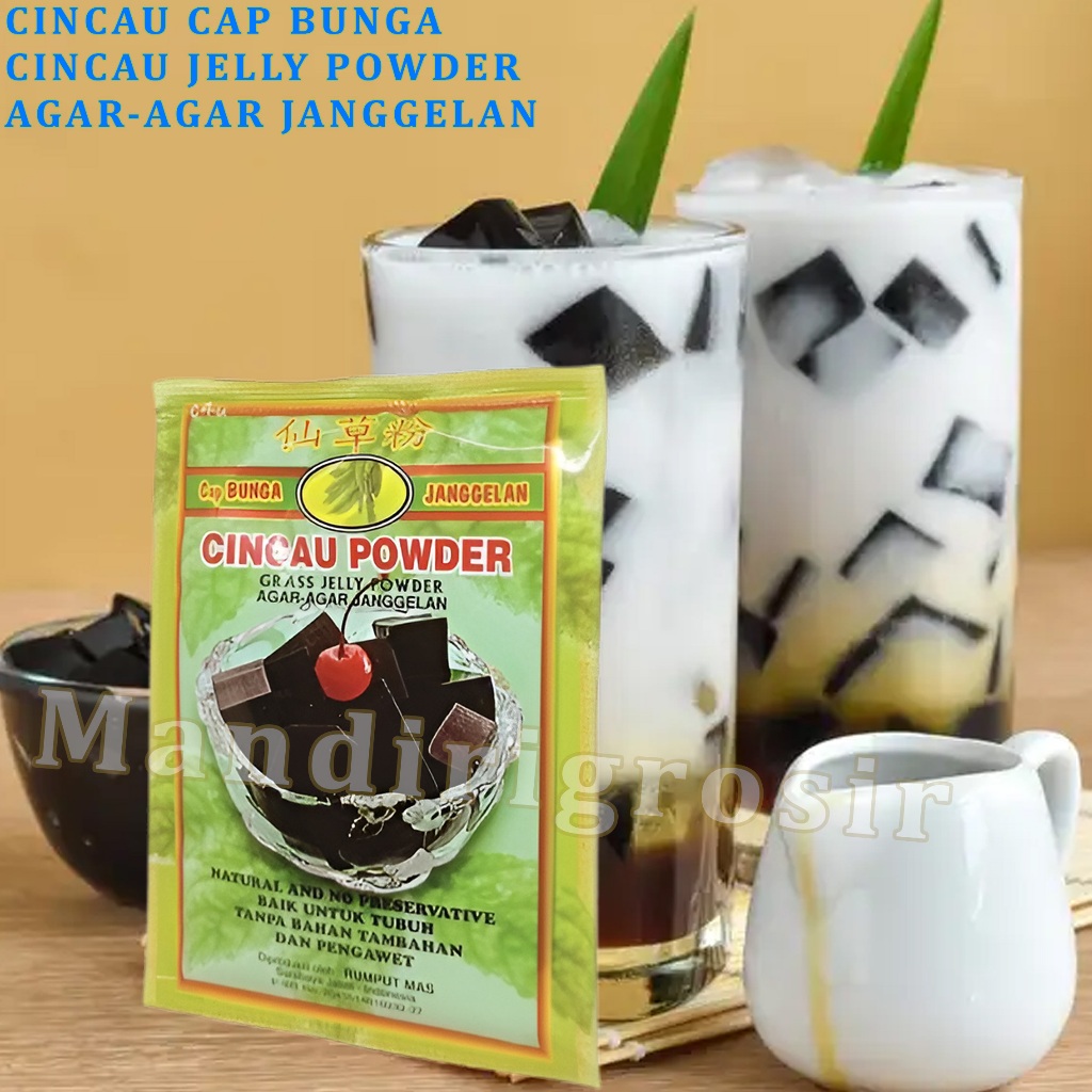 

Cincau Jelly Powder * Cincau Cap Bunga * Agar-Agar Janggelan * 33gr