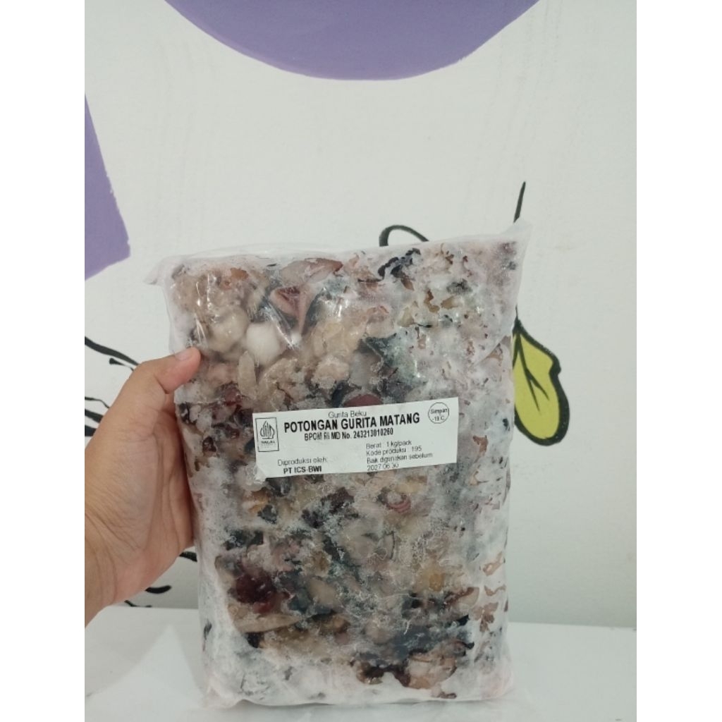 

Gurita Potong Matang 1kg