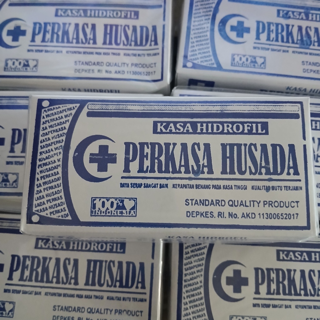 (ECER) Kasa Steril/ Kasa Hidrofil Perkasa Husada 16x16 1BOX