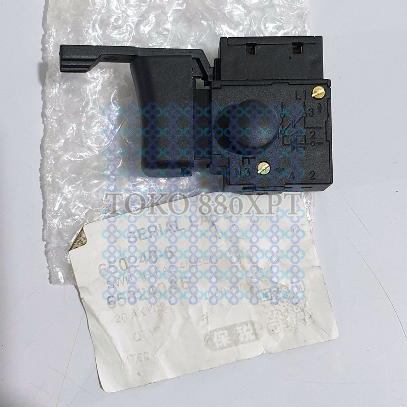 Switch FA2-4/1BEK Makita M0600B M0801B Maktec MT60 MT80B Bor Tangan Drill Original 650240-6