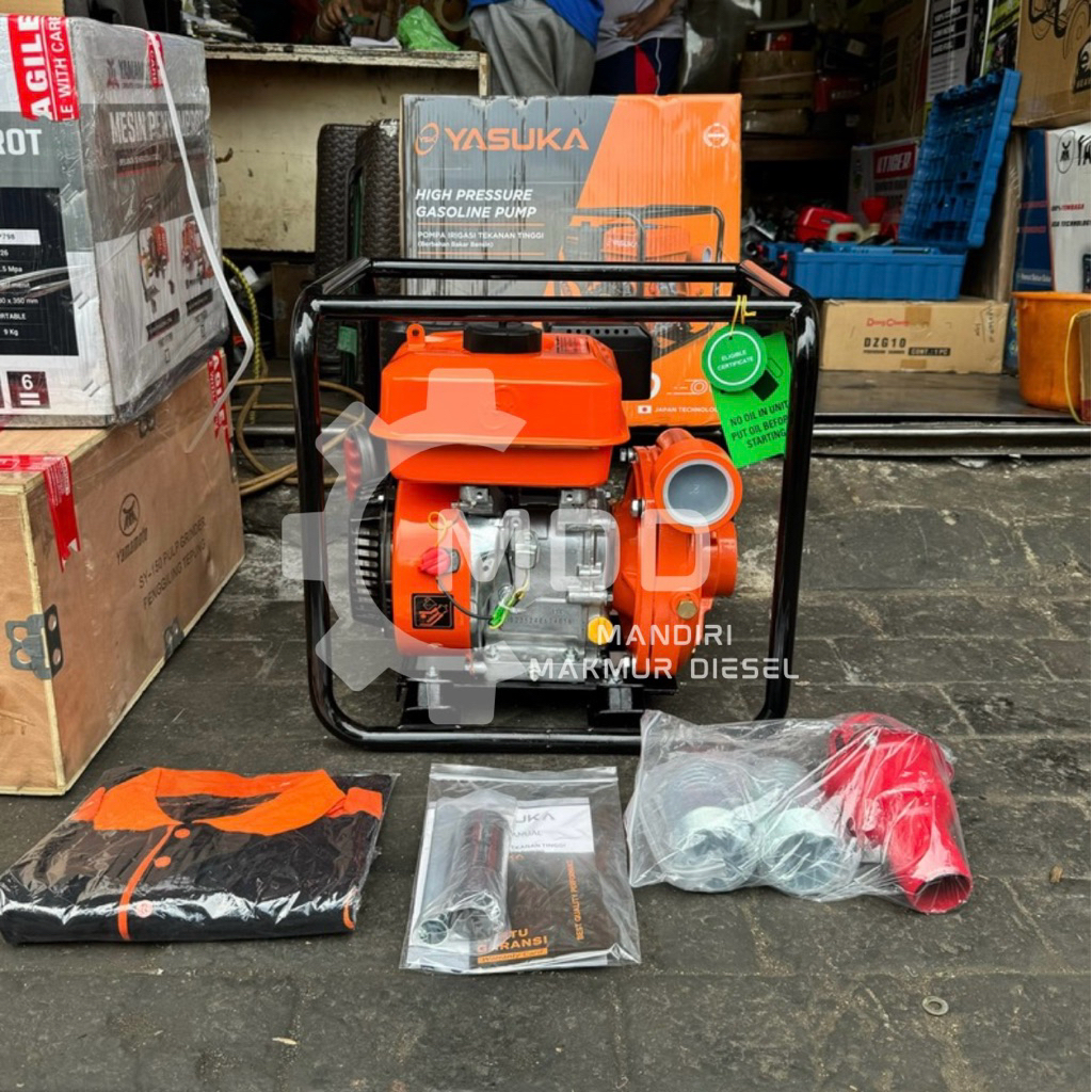 YPP20 YSK YASUKA WATER PUMP 2 INCH POMPA AIR PEMADAM 2” YASUKA YPP20 WP 2” JAPAN TECHNOLOGY